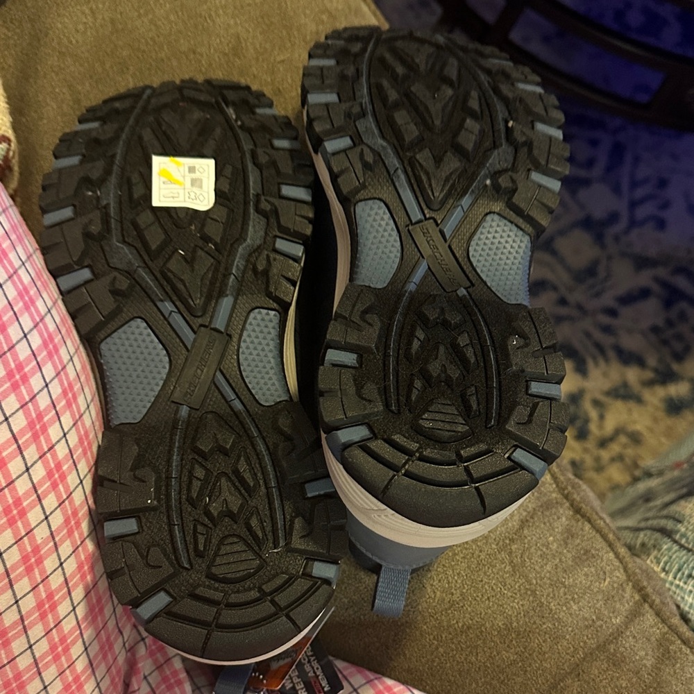 Skechers women  Athletic Shoes - Dark Blue and Gray - Picture 3 of 6